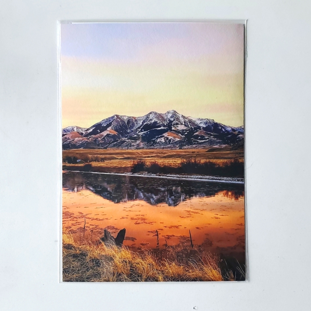 "Reflection in Paradise" 5x7 or 8x10 Paper Photograph Print by‎ Karen Geerken